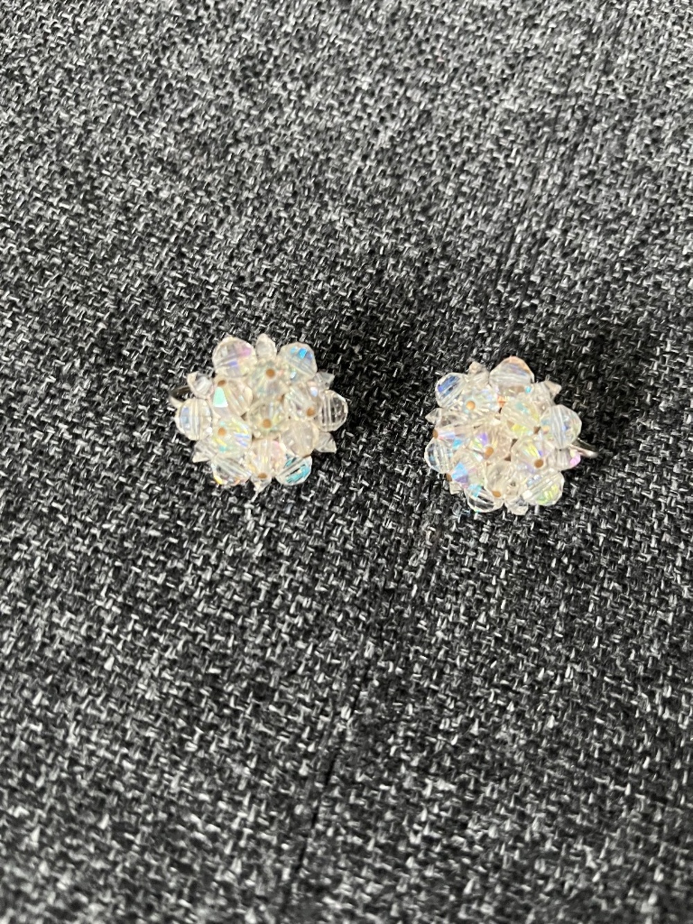 Vintage Crystal Earrings